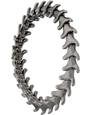 Shaun Leane Serpents Trace Wide Bracelet - White