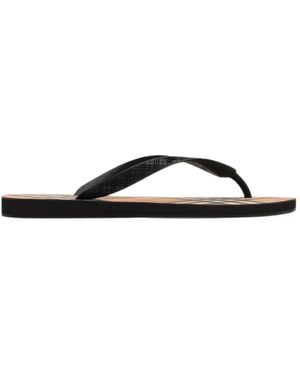 Burberry Check Haze Sandals - Black
