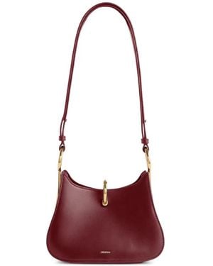 Rabanne Kleine Ring Schultertasche - Rot