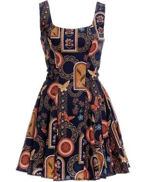 Agua Bendita Kristen Fiore Dress - Red