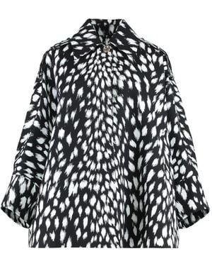 Givenchy Gabardina Con Estampado Cocoon - Negro
