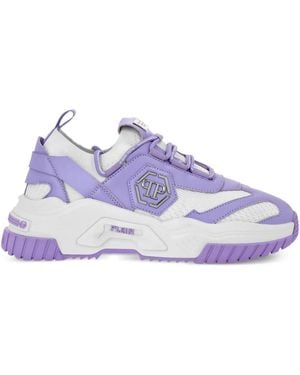Philipp Plein Predator Trainers - Purple