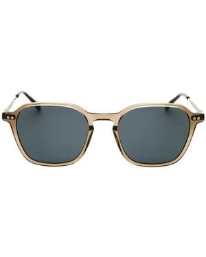 Tommy Hilfiger Geometric-Frame Sunglasses - Blue