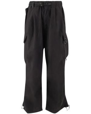 and wander カーゴパンツ - ブラック