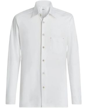 Kiton Nerano Hemd - Weiß