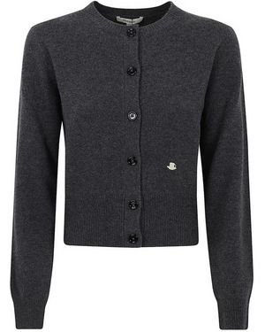 JW Anderson Embroidered-detail Cardigan - ブラック