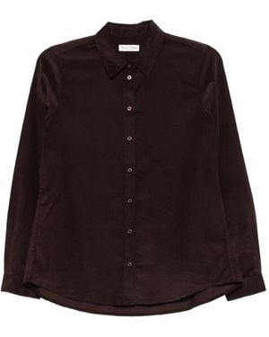 Marc O' Polo Corduroy Long-Sleeve Shirt - Black