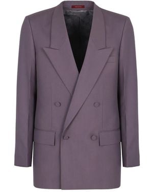 Gucci Zweireihige Jacke - Lila