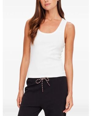 The Upside Bangalow Scoop-Neck Tank Top - White