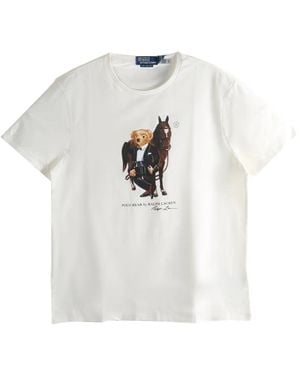Polo Ralph Lauren Stylish Essential T-Shirt For - White
