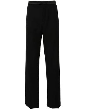 Jacquemus In Melo Straight Broek - Zwart