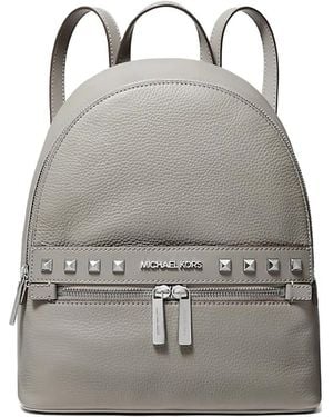 Michael Kors Kenly Rucksack Mit Nieten - Grau