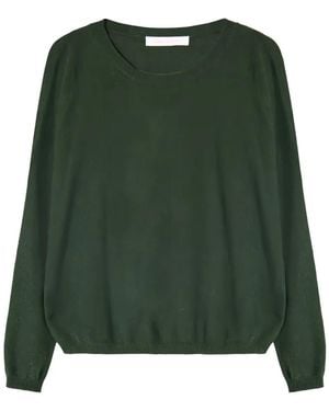 ABSOLUT CASHMERE Kaira Fine-Knit Round-Neck Jumper - Green
