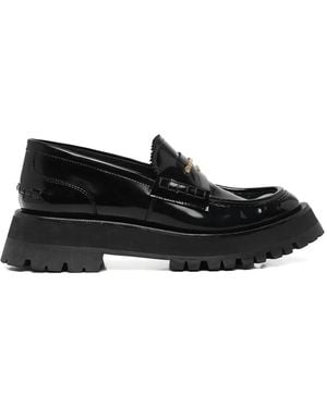 Alexander Wang Carter Lug' Loafers - Black