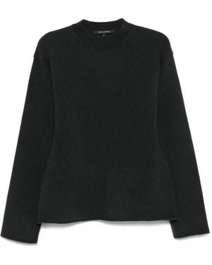 Sofie D'Hoore Jersey con cuello redondo - Negro