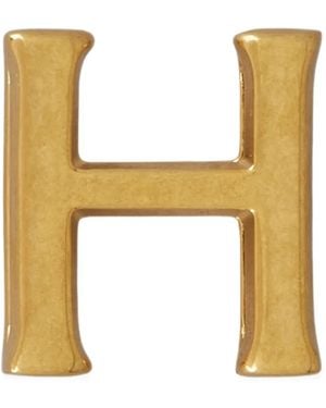 Tod's Letter H Charm - Metallic