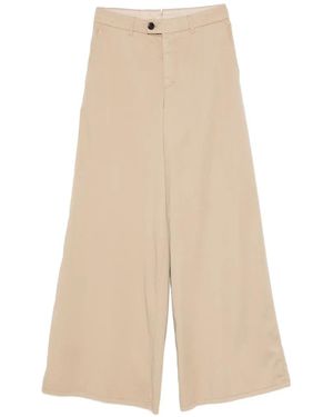 Berwich Pantalones Palazzo Nina - Neutro