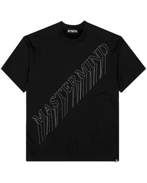 MASTERMIND WORLD Camiseta Sequence con calavera y huesos - Negro