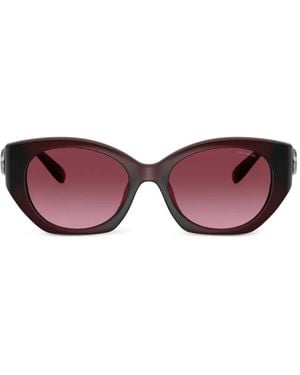 COACH Logo-Plaque Cat-Eye Sunglasses - Pink