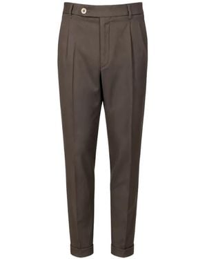 GTA Pantalones Con Pinzas - Gris