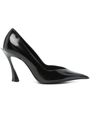 Mugler 95Mm Fang Pumps - Black