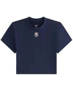 Kith T-Shirt Mulberry Ii À Logo Imprimé - Blue