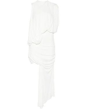 Christopher Esber Cumulus Tucked Mini Dress - White