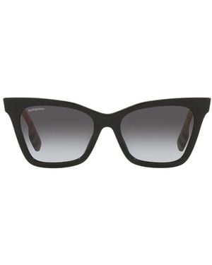 Burberry ジオメトリックフレーム サングラス - グレー
