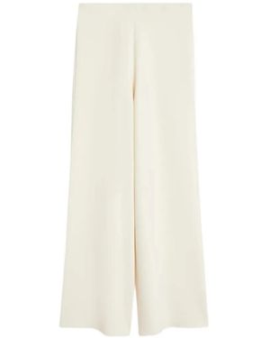Max Mara Elastic-Waistband Trousers - White