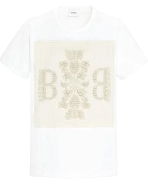 Barrie Logo-Patch T-Shirt - White