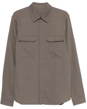 Rick Owens Pocket Shirt - Brown