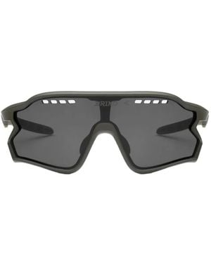 Briko Lunettes De Soleil Daintree À Monture Géométrique Couvrante - Gris