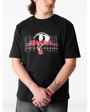 Yardsale Logo-Print T-Shirt - Black