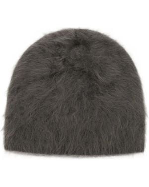 Lisa Yang Bonnet À Effet Brossé - Gray