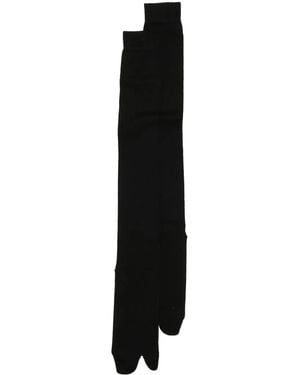 Maison Margiela Tabi Knee-High Socks - Black