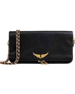 Zadig & Voltaire Wings Shoulder Bag - Black