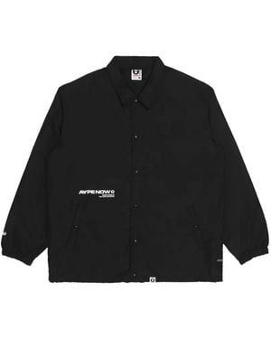 Aape By A Bathing Ape Moonface Jacket - Black