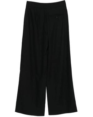 Proenza Schouler Pantaloni A Gamba Ampia - Nero