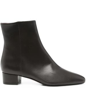 Roberto Festa Kaoris Leather Ankle Boots - Black