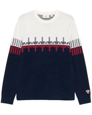 Rossignol Pullover Mit Fairisle-Muster - Blau