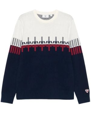 Rossignol Pull À Motif Fair Isle - Bleu