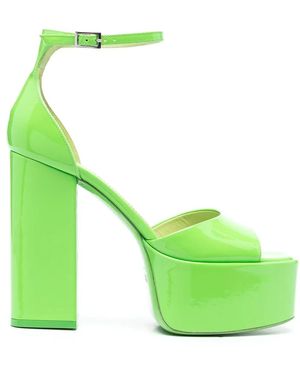 Paris Texas Tatiana Platform Sandal - Green