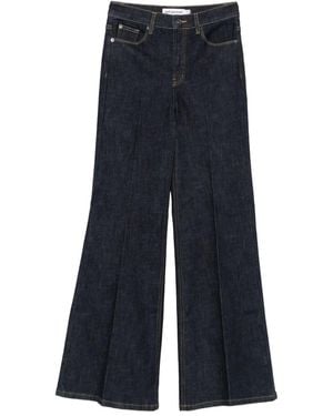 Self-Portrait Flared Jeans - ブルー