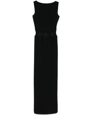 Monot Cut-Out Gown - Black