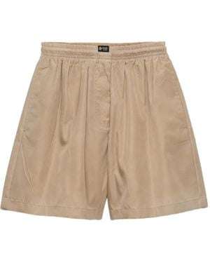 Prada Washed Re-Nylon Shorts - Natural