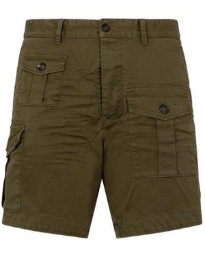 DSquared² Shorts Cargo - Verde