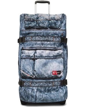 DIESEL X Eastpak デニムエフェクト スーツケース - ブルー
