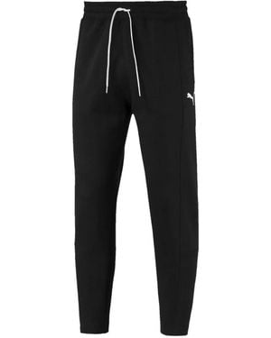 PUMA Logo-Detail Track Trousers - Black