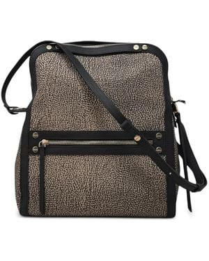 Borbonese Bandolera Frame pequeña - Negro