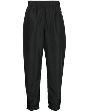 Opening Ceremony Logo-Patch Track Trousers - Black